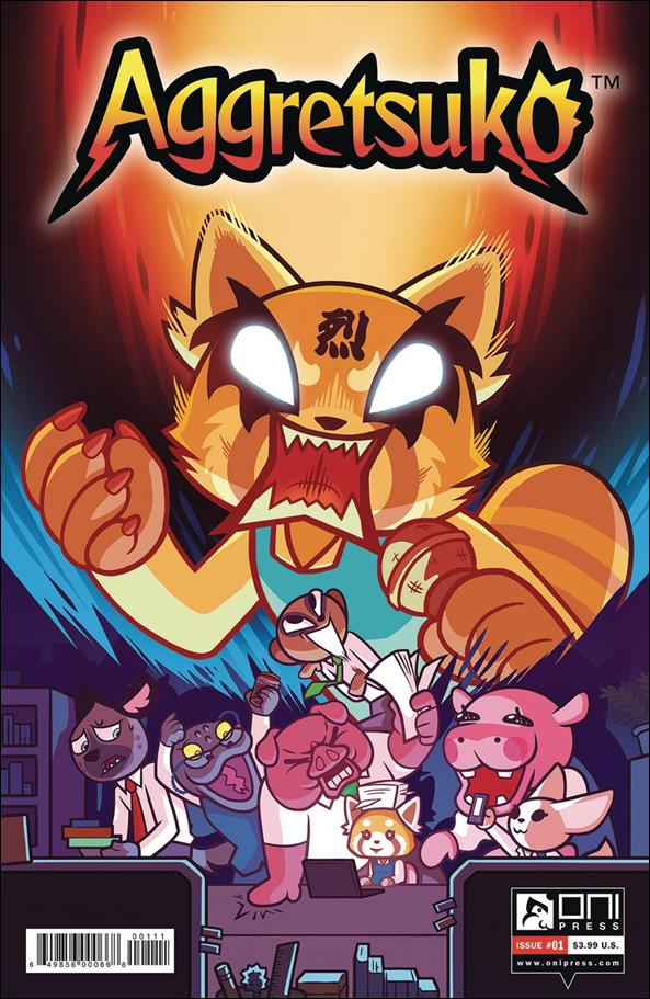 Aggretsuko issue 1 CJ Cannon Cover