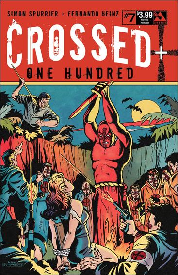 Crossed Plus One Hundred issue 7-E Horrific Homage Cover