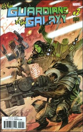 All-New Guardians of the Galaxy issue 2-B Niko Henrichon 1:25 Cover 