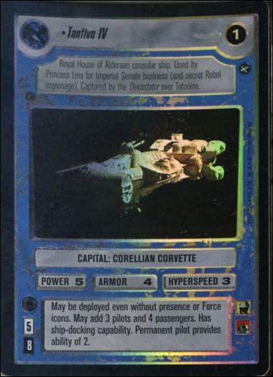 Star Wars: Reflections: A Collector's Bounty (Base Set) card 107 Tantive IV