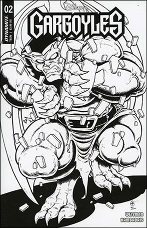 Gargoyles (2022) issue 2-X Ken Haeser 1:7 B&W Cover