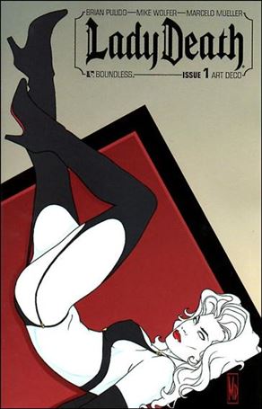 Lady Death (2010) issue 1-C Art Deco Cover
