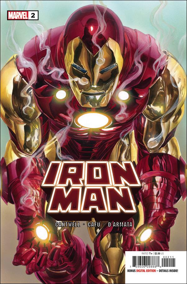 Iron Man (2020) issue 2 Alex Ross Cover