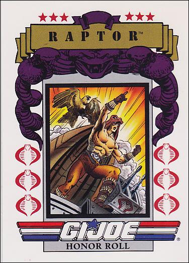 G.I. Joe (Base Set) card 177 Raptor