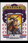 G.I. Joe (Base Set) card 177 Raptor