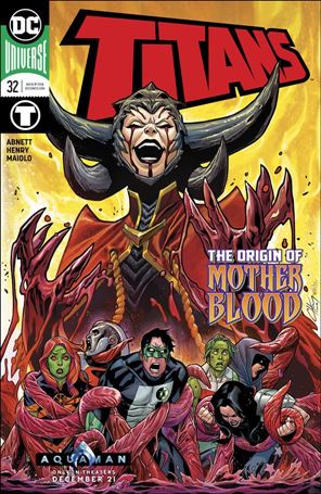 Titans (2016) issue 32 Clayton Henry Cover