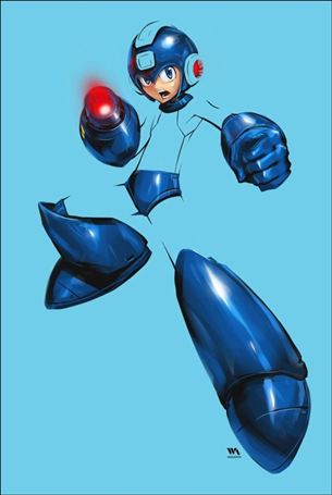 Mega Man: Timelines issue 1-F Retailer Exclusive Huy Dinh Virgin Cover