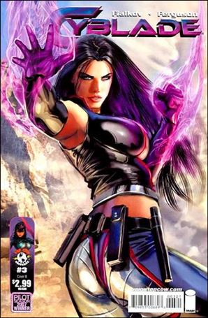 Cyblade issue 3-B Stjepan Sejic Cover