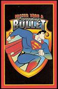 Superman Action Packs (Sticker Subset) card 4 Faster Than a Speeding Bullet
