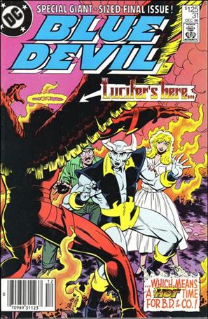 Blue Devil issue 31-B Newsstand Cover