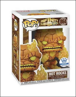 POP! Marvel figure 864 Hot Rocks