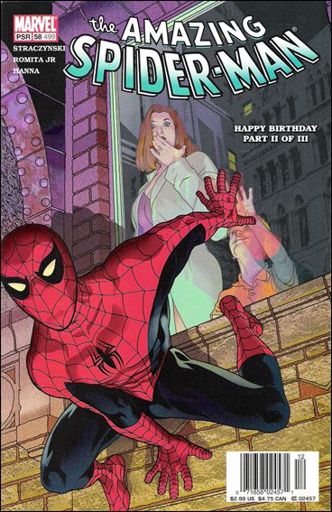 Amazing Spider-Man (1999) issue 58-B Newsstand Edition / Price Variant
