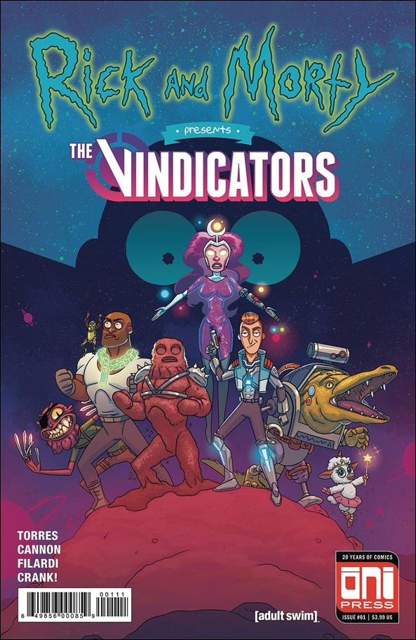 Rick and Morty Presents: The Vindicators issue 1 CJ Cannon Cover
