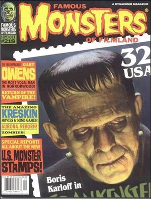 Famous Monsters of Filmland issue 218