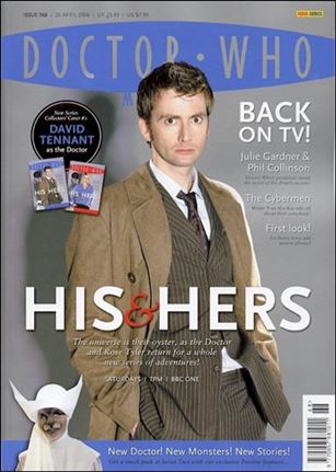 Doctor Who Magazine issue 368 David Tennant Cover