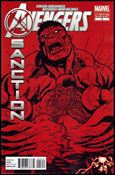 Avengers: X-Sanction issue 3-D Ed McGuinness Red Cover (2nd Printing)