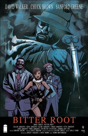Bitter Root issue 9-B Shawn Martinbrough Cover