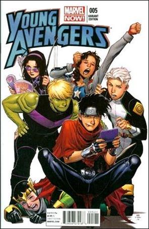 Young Avengers (2013) issue 5-B Jim Cheung 1:50 Cover