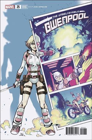 Unbelievable Gwenpool issue 25-B Kamome Shirahama Cover