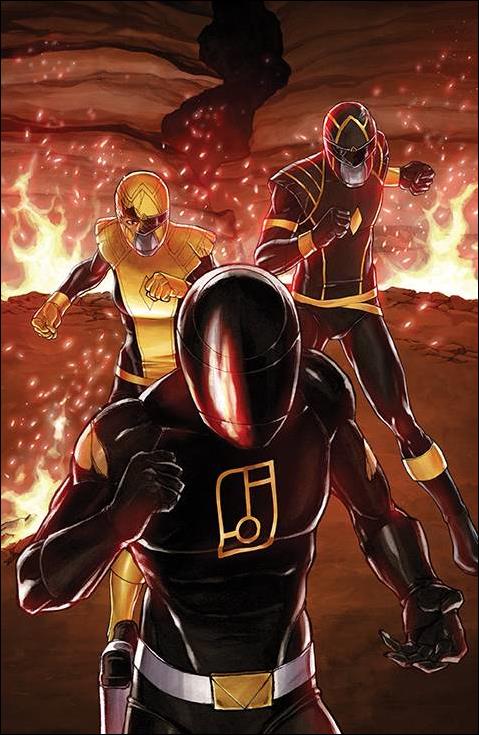 Power Rangers issue 22-C Guillaume Martinez 1:10 Virgin Cover