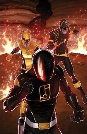 Power Rangers issue 22-C Guillaume Martinez 1:10 Virgin Cover
