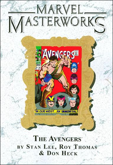 Marvel Masterworks: The Avengers issue 4-B Marble Cover Vol 38