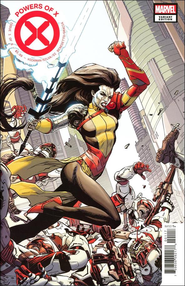 Powers of X issue 1-D Dustin Weaver Cover