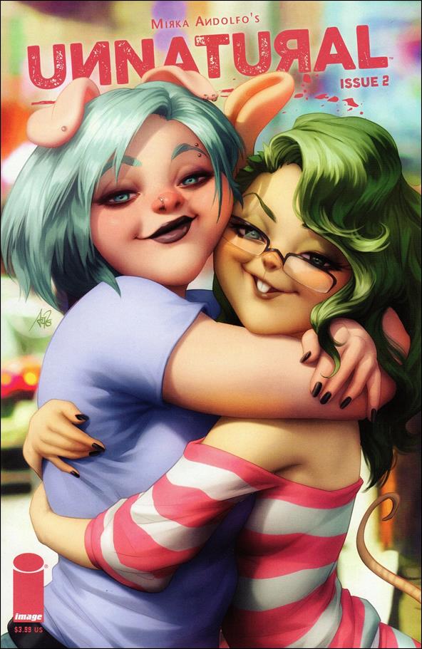 Unnatural issue 2-B Stanley "Artgerm" Lau Cover