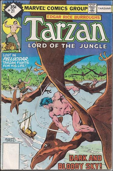 Tarzan (1977) issue 21-B Whitman Cover