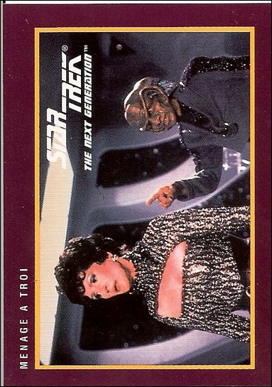 Star Trek 25th Anniversary: Series 2 (Base Set) card 222 Menage a Troi