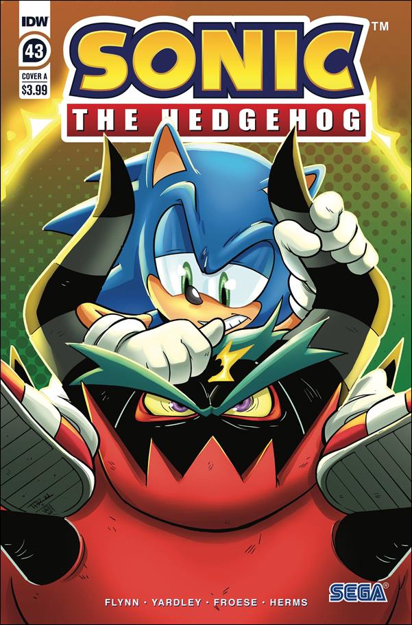 Sonic the Hedgehog (2018) issue 43 Thomas Rothlisberger Cover