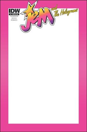 Jem and the Holograms issue 8-C Blank/Sketch Cover