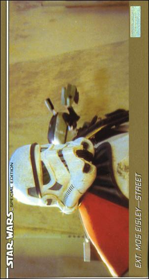 Star Wars Trilogy Special Edition Widevision  (Base Set) card 25 Ext. Mos Eisley - Street
