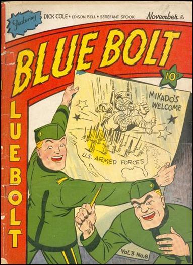 Blue Bolt (1942) issue 6