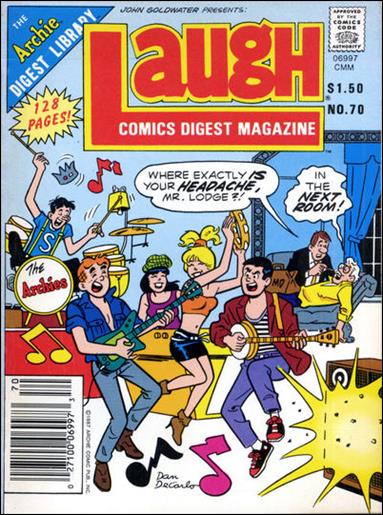 Laugh Digest Magazine issue 70-B Canadian Price Cover