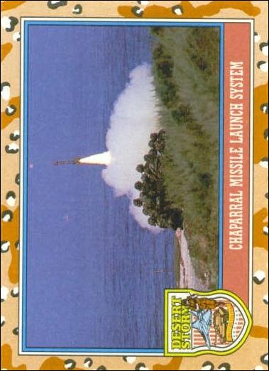 Desert Storm: Series 2 (Base Set) card 131 Chaparral Missle Launch System