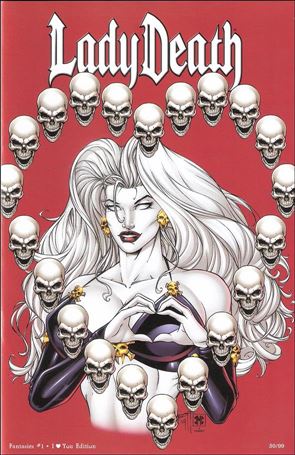 Lady Death: Fantasies issue 1-H I ♥ You Edition 1/99