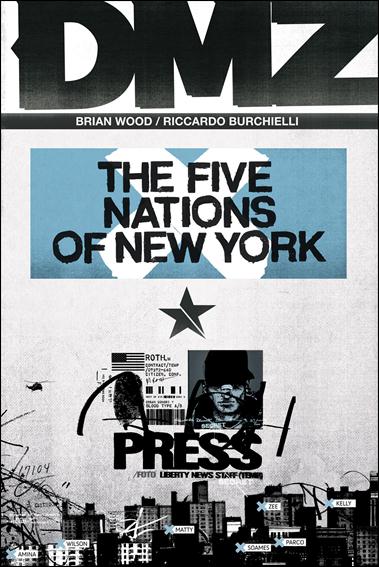 DMZ (2006) issue 12 The Five Nations of New York