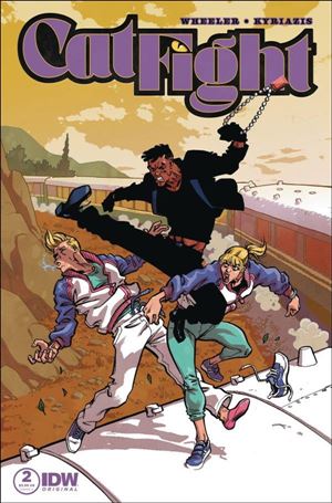 Cat Fight issue 2 Ilias Kyriazis Cover