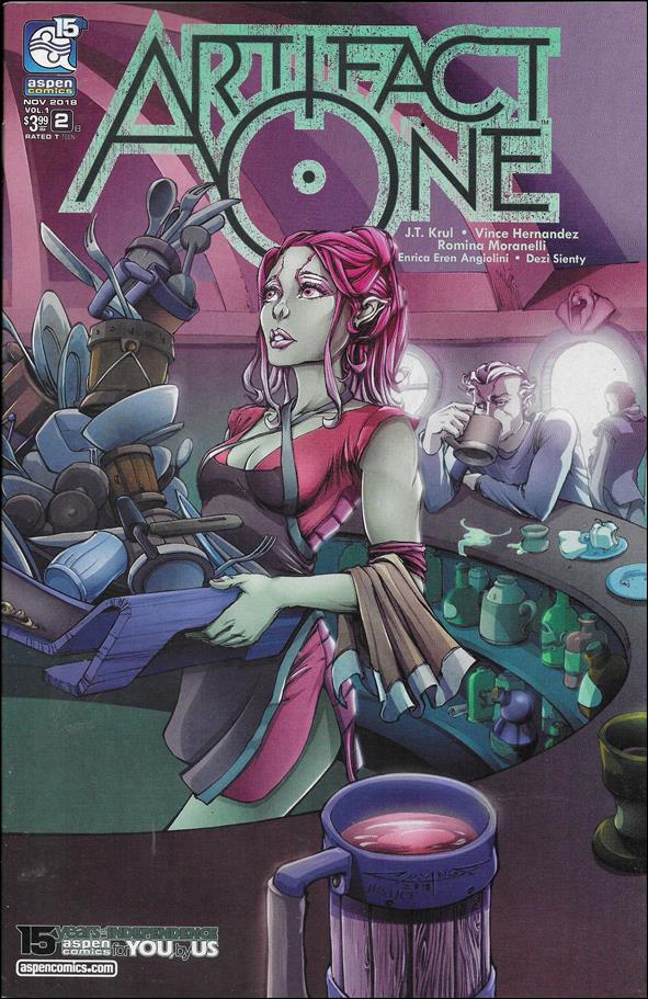 Artifact One issue 2-B J.P. Mavinga Cover