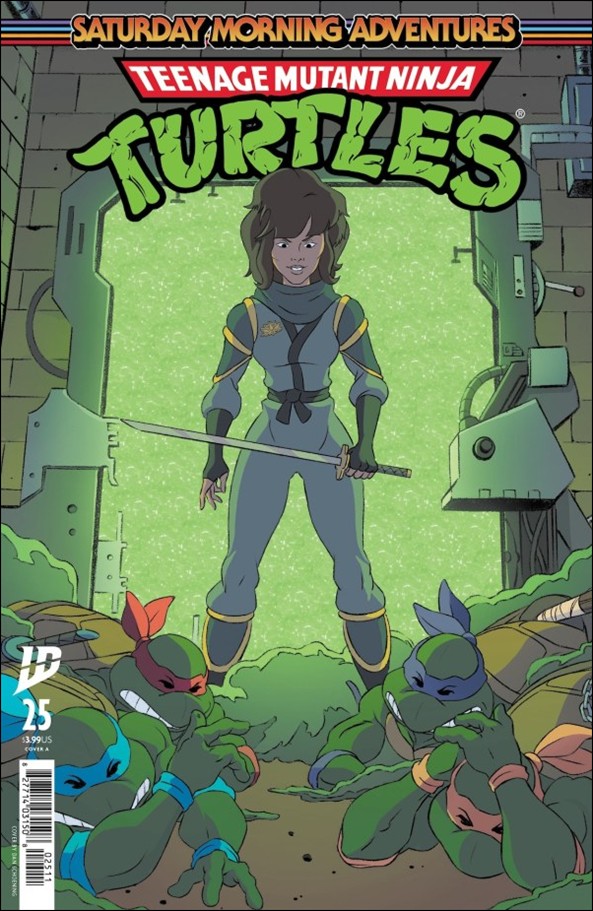 Teenage Mutant Ninja Turtles: Saturday Morning Adventures Continued issue 25 Dan Schoening Cover