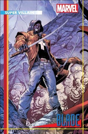 Heroes Reborn (2021) issue 1-B Mark Bagley Blade Trading Card Connecting Cover