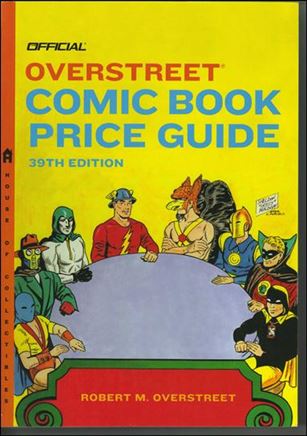 Official Overstreet Comic Book Price Guide issue 39-C All Star Comics #3 Cover