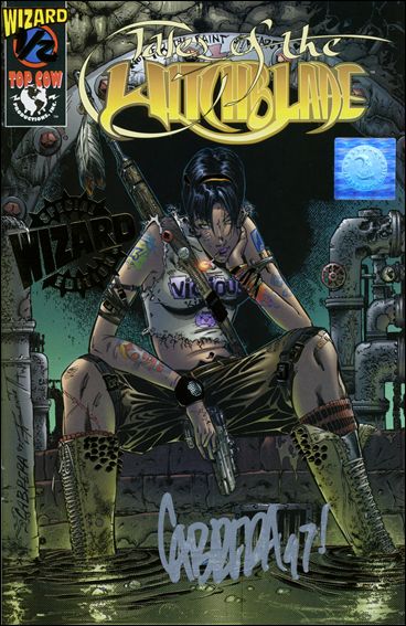 Tales of the Witchblade issue 1/2-D Gold Foil Cover (Signed by Nathan Cabrera)