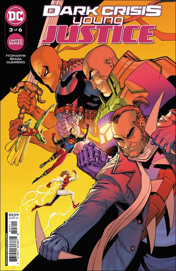 Dark Crisis: Young Justice issue 3 Max Dunbar Cover