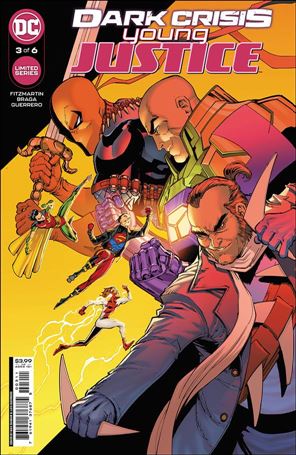 Dark Crisis: Young Justice issue 3 Max Dunbar Cover