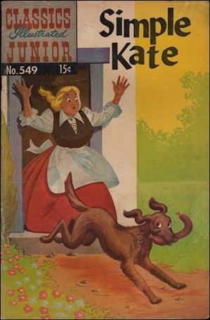 Classics Illustrated Junior issue 549 Contains Coming Next Ad