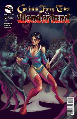 Grimm Fairy Tales Vs. Wonderland issue 2 Emilio Laiso Cover