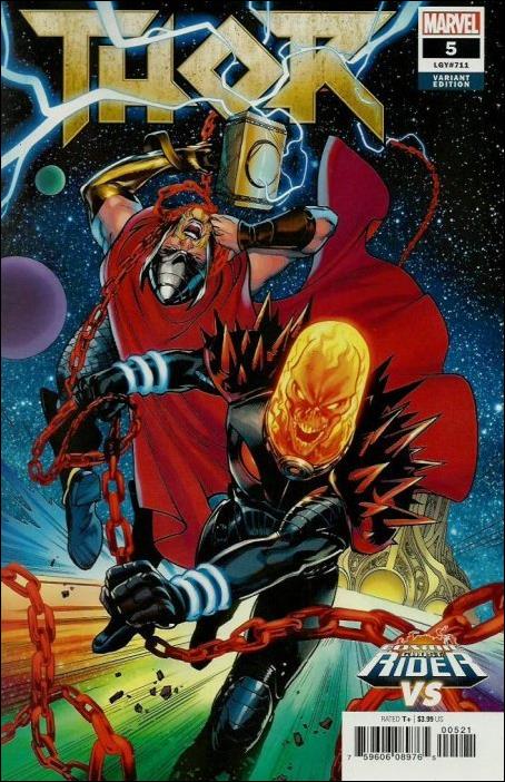 Thor (2018) issue 5-B Emanuela Lupacchino Cosmic Ghost Rider Cover