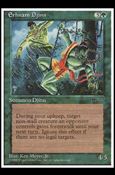 Magic the Gathering: Chronicles (Base Set) card 64 Erhnam Djinn